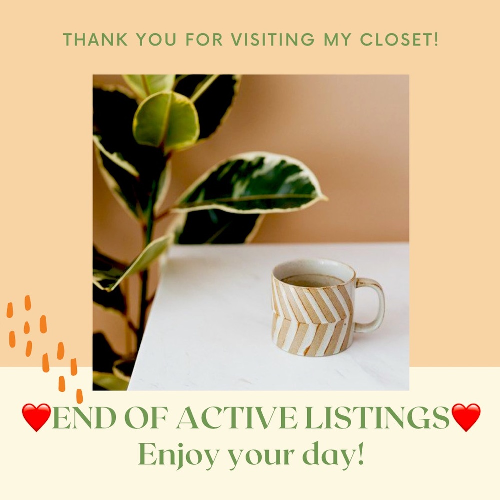 MY ACTIVE LISTINGS END HERE